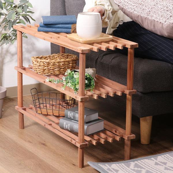 シューズラック 送料無料 棚 おしゃれ ラック マルチフリーラック 木製