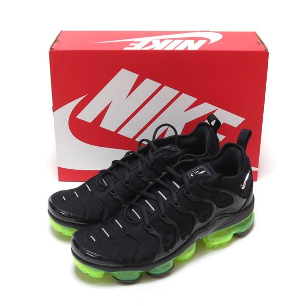 NIKE AIR VAPORMAX PLUS BLACK REFLECT SILVER VOLT Buyee