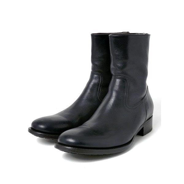 送料無料】【即納】BUTTERO ブッテロ B2295 バックジップブーツ メンズ