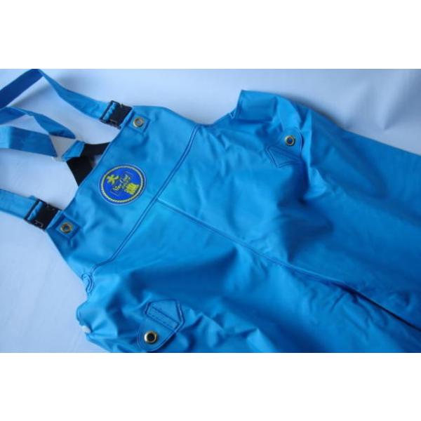 合羽　漁師合羽　上下セット 定番・水産合羽 上下セット S〜LL（青）漁師向き /【Buyee