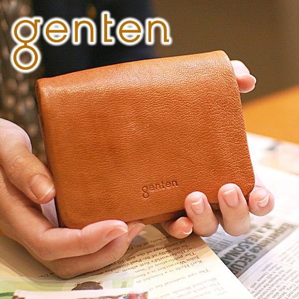 genten ゲンテン GOAT NUME ゴートヌメ L字ファスナー 小銭入れ付き二