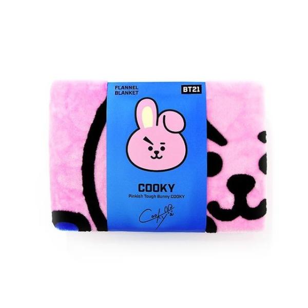 BT21公式グッズ＝［バンタン］［BTS］小さめでポータブル ふんわりブランケット ≪COOKY≫［防弾少年団］韓国雑貨 ［韓国 お土産］  /【Buyee】