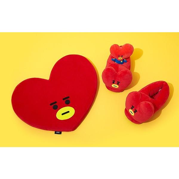 BT21公式グッズ＝ バンタン BTS 足元をホッコリ包む フェイス型 