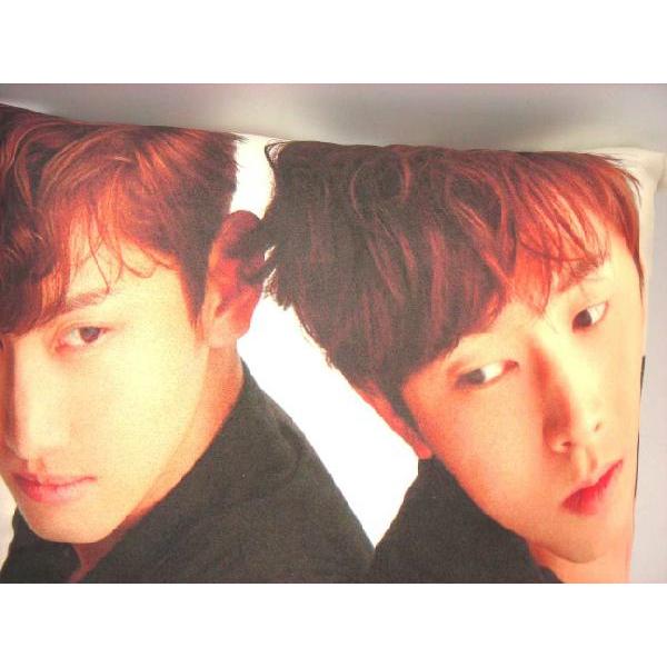 東方神起ユンホ・チャンミン高級全面クッション2【ユンホ/チャンミン