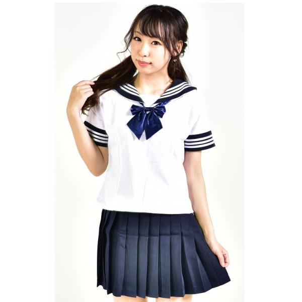 【限定】制服 セーラー服 パジャマ 青リボン セラコレ風 コスプレ フリーサイズ 限定】制服 セーラー服 パジャマ 青リボン セラコレ風 コスプレ