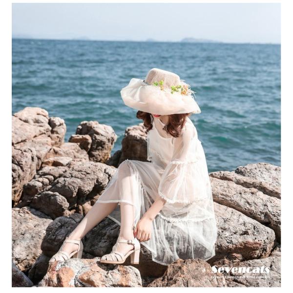 アンソロ Somerset アイレット フェミニン マキシ ワンピ 4色 SOLIS｜Dresses｜Merlette(マーレット)｜Merlette NYC