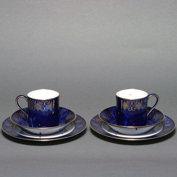 セーブル(Sevres) コーヒーセット リトロン(5人用15pc) クラウデッド