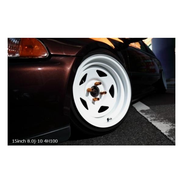 ESB/イーエスビー（CLS-WHEEL)【CLS-TC01】15×8.0j 4H 100 -10 鉄チンホイール4本セット /【Buyee】