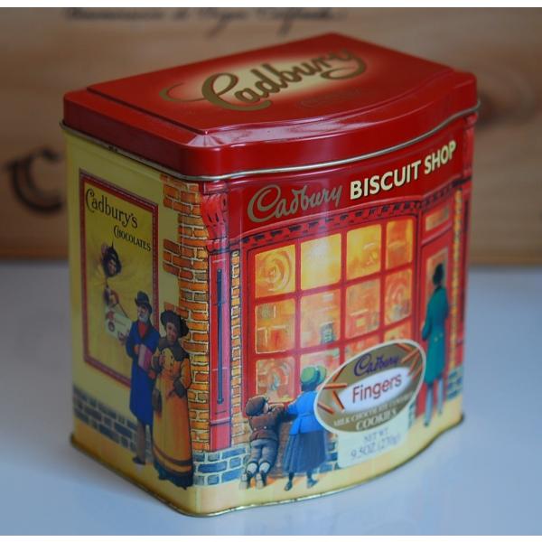 イギリス 雑貨 ブリキ缶 Cadbury チョコレートビスケット缶 TIN 