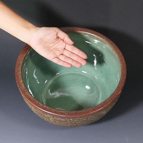 信楽焼 睡蓮鉢 メダカ鉢 おしゃれ めだか鉢 陶器 水鉢