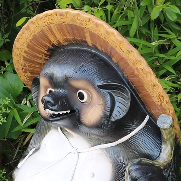かわいい たぬきの置物 55㎝ 信楽焼 たぬき 置物 日本 縁起物 開運 Y かわいい たぬきの置物 55㎝ 信楽焼 たぬき 置物 日本 縁起物 開運 Y