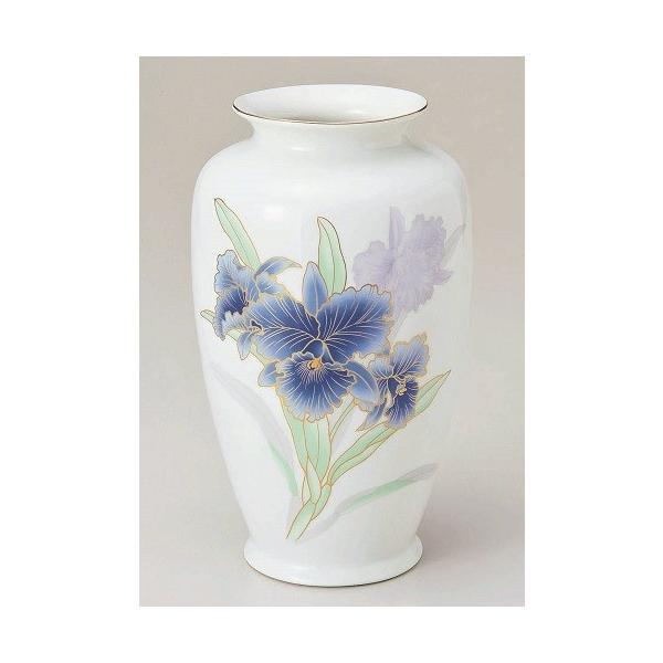 美濃焼花瓶 青カトレア 2号 1本 仏壇 仏具 陶器 花瓶 /【Buyee】