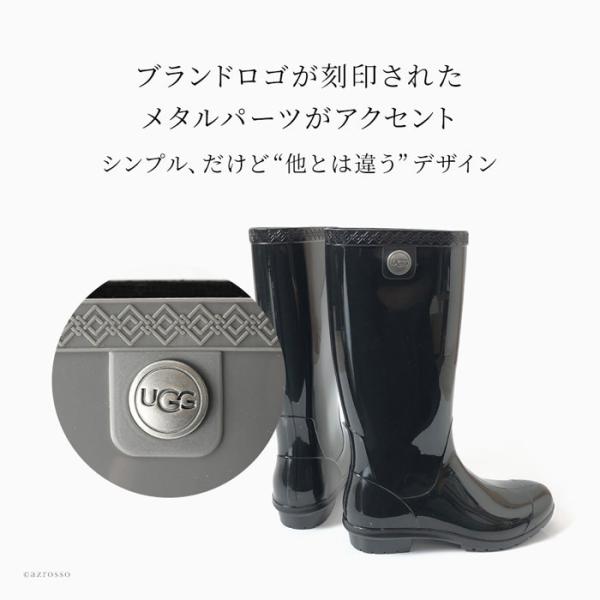 UGG レインブーツ レディース アグ 長靴 ブランド 雨の日 通勤 防水 靴