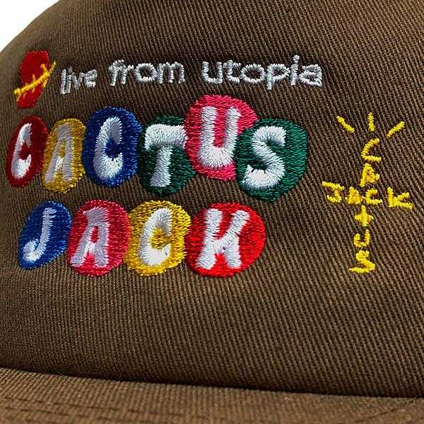 TRAVIS SCOTT【トラビススコット】CJ LIVE FROM UTOPIA CAP【カクタス