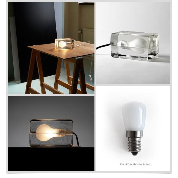MoMA ブロックランプ スモーク Design House Stockholm/ブロックランプ スモーク Block Lamp
