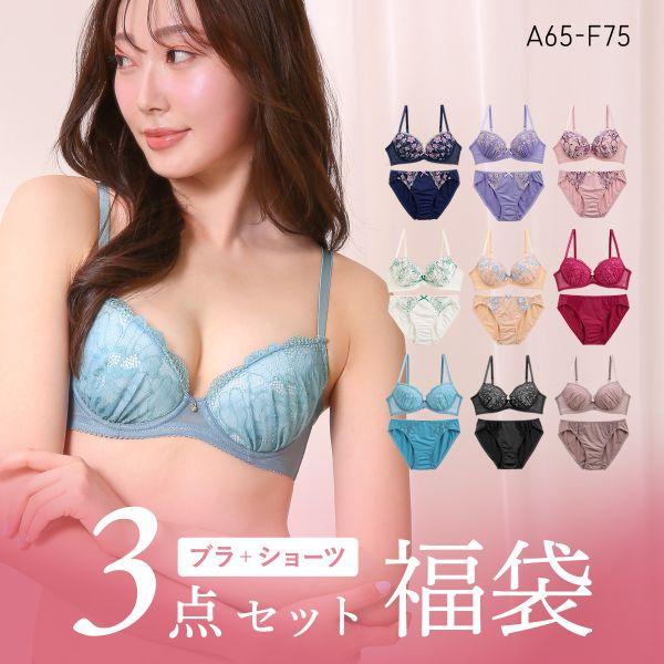 HIMICO ブラ（D65）、ショーツ、ロングキャミソール（М）3点セット HIMICO ブラ（D65）、ショーツ、ロングキャミソール（М）3点セット