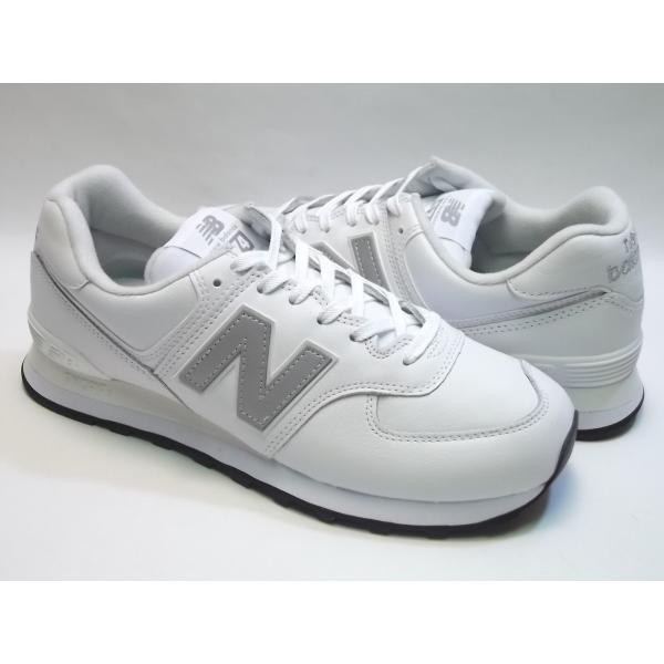 NEW BALANCE ML574 white/silver ニューバランス ML574 ホワイト