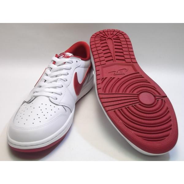 NIKE air jordan 1 retro low og white/varsityred/white ナイキ エア