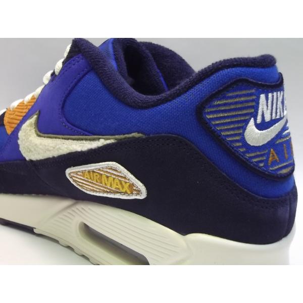 Nike air max 90 premium se game royal  cheap and  light cream