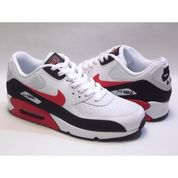 NIKE AIR MAX 90 white/university red/black ナイキ エアマックス 90