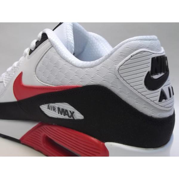 NIKE AIR MAX 90 white/university red/black ナイキ エアマックス 90