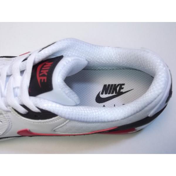 NIKE AIR MAX 90 white/university red/black ナイキ エアマックス 90