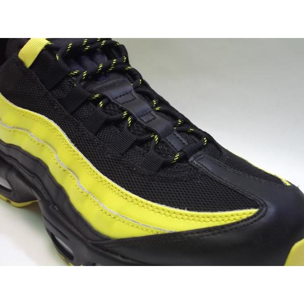 NIKE AIR MAX 95 black/black/tour yellow/white ナイキ エアマックス ...