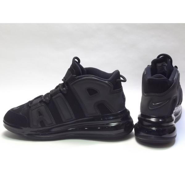 NIKE air more uptempo 720 qs 1 black/metallic black/black ナイキ ...