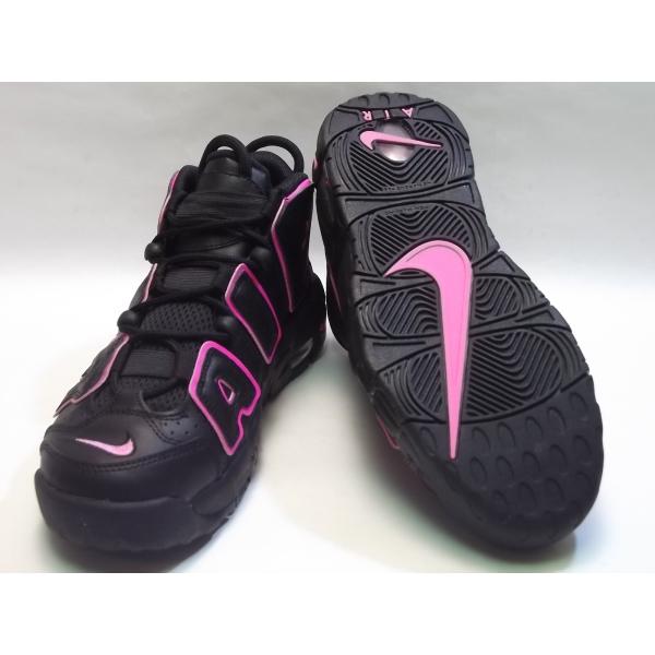 SALE NIKE AIR MORE UPTEMPO GS black/pink blast ナイキ エア モア