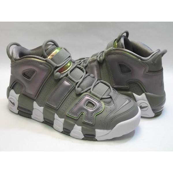 NIKE WMNS AIR MORE UPTEMPO dark stucco/white/black ナイキ ...