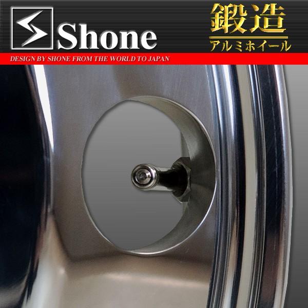 4t車 Shone製 FORGED トラックアルミホイール 17.5×6.00 JIS規格 オフセット+135mm 6穴 1本価格 中型 山形発  /【Buyee】