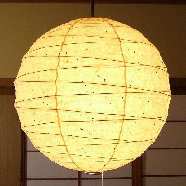 和紙 提灯 ペンダントライト 3灯 直径60cm 伝統工芸 和室 和風 林工芸