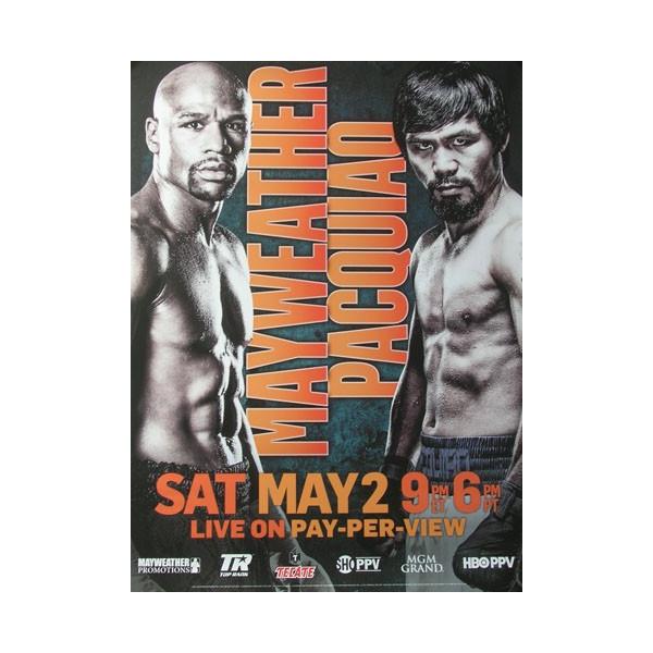 メイウェザーvsパッキャオポスター /【Buyee】