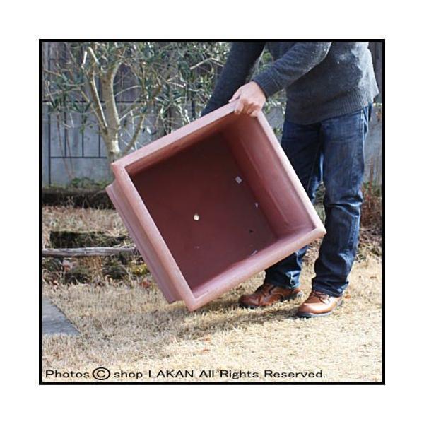 CL タブポット W55cm 正角型 グラスファイバー 樹脂製 植木鉢