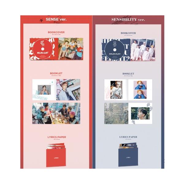 BEAST Highlight アルバムセット 旧 BEAST) HIGHLIGHT CAN YOU FEEL IT 1ST MINI ALBUM ハイライト 1集