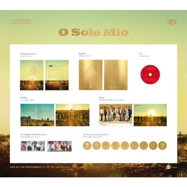 SF9 KNIGHTS OF THE SUN 3RD MINI ALBUM エスエフナイン3集ミニ