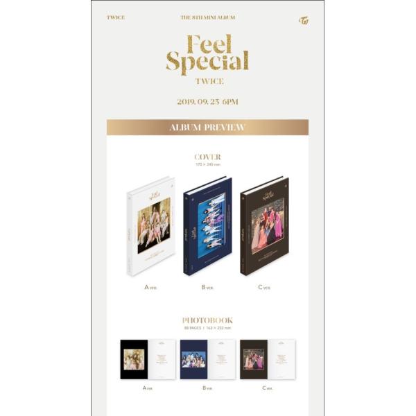 3種セット 初回限定ポスター+ プレオーダー特典 終了 TWICE ミニ8集