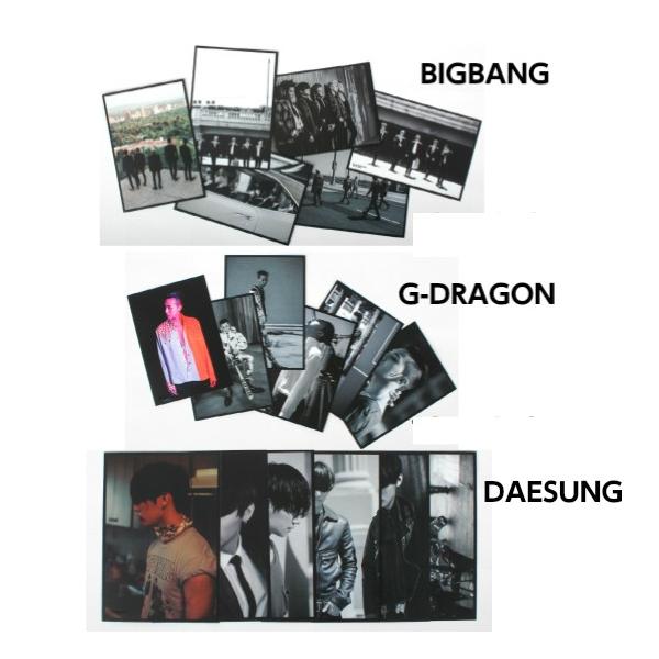 BIGBANG KRUNK ポストカード　16点 BIGBANG KRUNK ポストカード 16点 BIGBANG KRUNK ポストカード16点