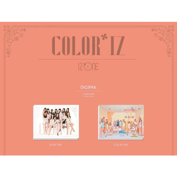 IZ*ONE-COLOR*IZ [Random ver.] (1st Mini Album) CD+Photobook+Photocards  IZONE /【Buyee】