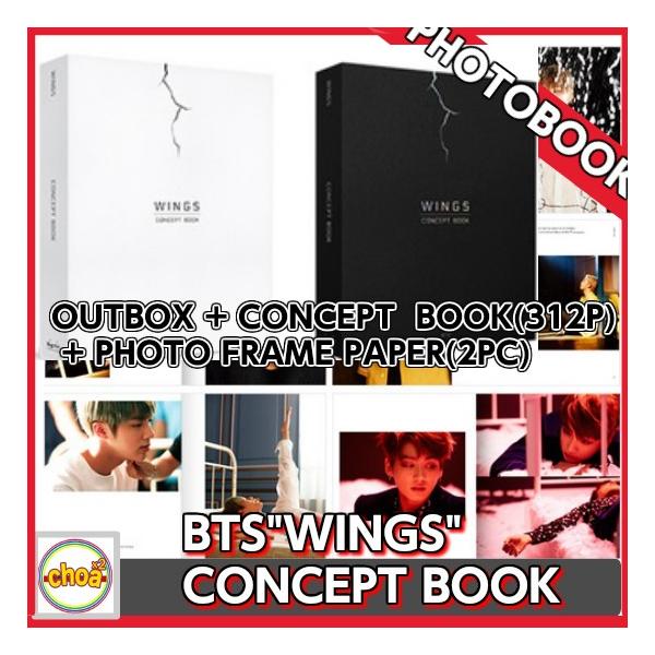 BTS WINGS CONCEPT BOOK 防弾少年団 bts WINGS アルバム制作メイキング