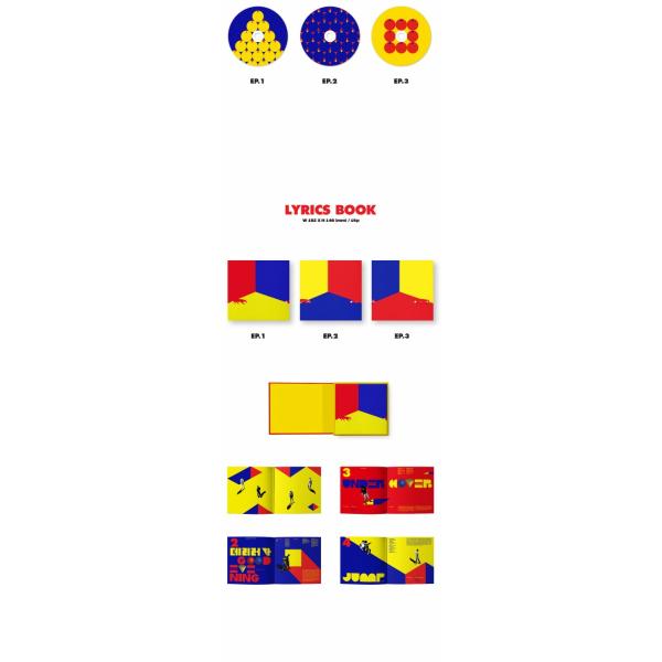 SHINee 正規アルバム6集 /['The Story of Light' EP.1,2,3] 3CD SET