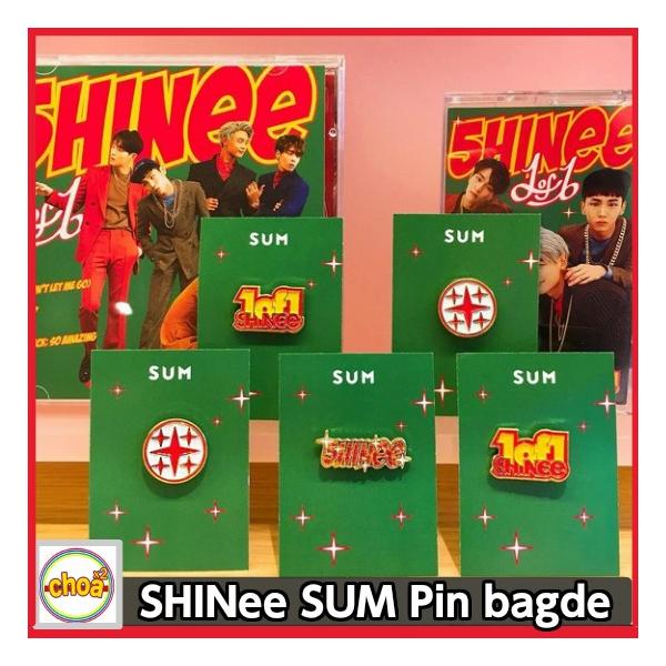 SHINee [ SUM：SHINee ] 1of1 アルバムコンセプトピンバッチ 公式