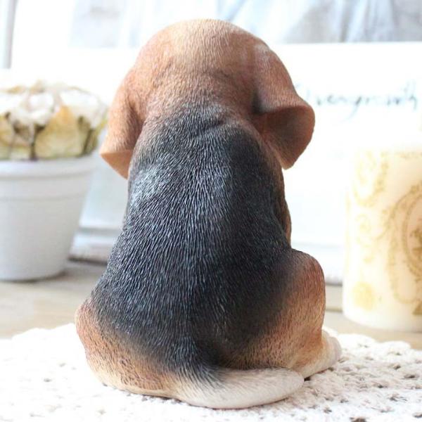 ガーデンオーナメント ビーグル 置物 犬 玄関 庭 可愛い こども