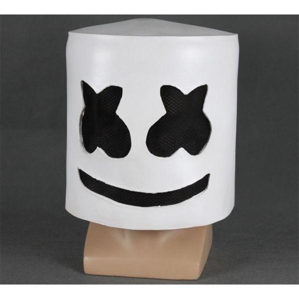 マシュメロ ライトアップヘルメット ハロウィン マスク メロヘッド m fZSq マシュメロのヘルメット マシュメロ ライトアップヘルメット