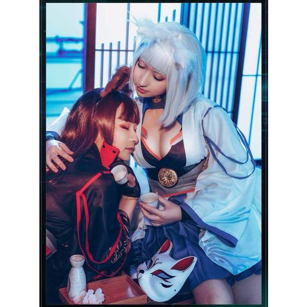 アズールレーン 加賀 コスプレ衣装 重桜 かが Kaga 正規空母 加賀型 和服 COSPLAY cosplay コスチューム 学園祭 イベント  文化祭 仮装 変装 尻尾追加可能 /【Buyee】 Buyee - Japanese Proxy Service | Buy from Japan!