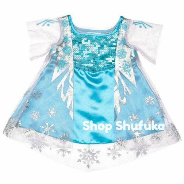 ビルドアベア アナと雪の女王 エルサ ドレス コスプレ 衣装