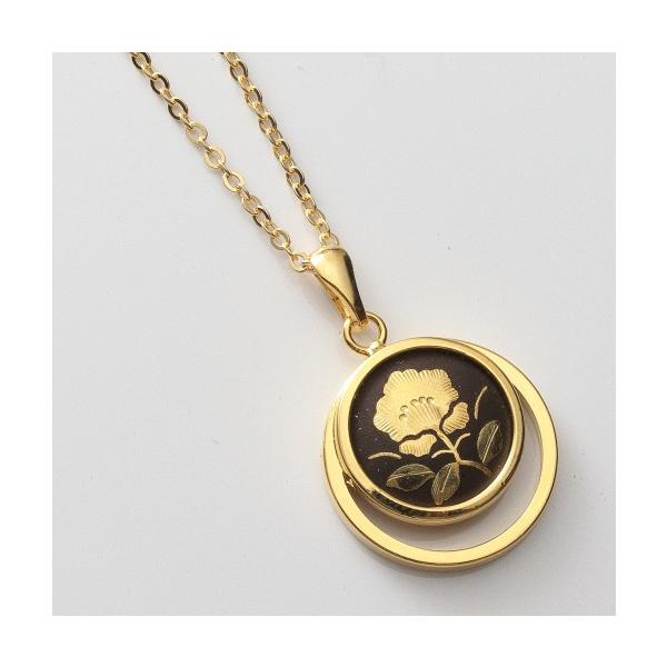 京象嵌K24使用ペンダント 京ぞうがん 中嶋象嵌（京都伝統工芸