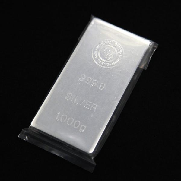 徳力 1kg 銀地金 銀インゴット インゴット LBMA 徳力本店 銀 純銀
