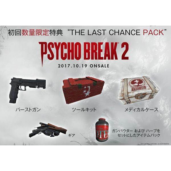 PS4 PsychoBreak 2(サイコブレイク2) 初回数量限定特典「THE LAST