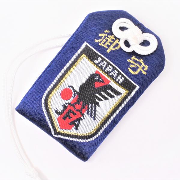 スポーツ上達お守り JFA公認 サッカーお守り エンブレム肌守 神社で